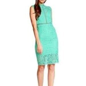 Bardot Lace Mint Green Cocktail Dress | Size 6/S